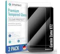 smartect Cristal Templado 2 Piezas para Garmin Zumo XT2 | Protector Pantalla HD Antiarañazos, Vidrio Templado 0.3 mm Ultra Transparente, Dureza 9H, Resistente a Impactos, Sin Burbujas