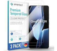 smartect Cristal Templado [3 Piezas, Clear] para OnePlus 13R, Protector de Pantalla HD Antiarañazos, Sin Burbujas, Dureza 9H, 0.3mm Ultra Transparente, Ultra Resistente