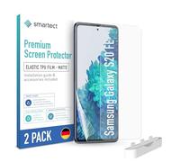 smartect TPU Protector Pantalla 2 Piezas Mate para Samsung Galaxy S20 FE | Película Protectora HD Antiarañazos, Antirreflejante, Sin Burbujas, Compatible Huella Digital, Compatible Funda