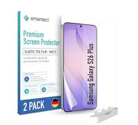 smartect TPU Protector Pantalla 2 Piezas Mate para Samsung Galaxy S26 Plus | Película Protectora HD Antiarañazos, Antirreflejante, Sin Burbujas, Compatible Huella Digital, Compatible Funda