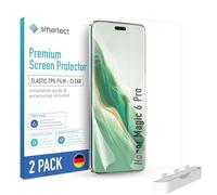 smartect TPU Protector Pantalla 2 Piezas para Honor Magic 6 Pro | Película Protectora HD Antiarañazos, Ultra Transparente, Sin Burbujas, Compatible Huella Digital, Compatible Funda