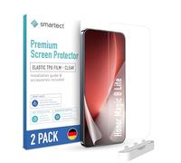 smartect TPU Protector Pantalla 2 Piezas para Honor Magic 8 Lite | Película Protectora HD Antiarañazos, Ultra Transparente, Sin Burbujas, Compatible Huella Digital, Compatible Funda