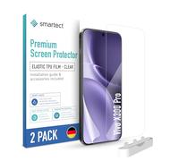 smartect TPU Protector Pantalla 2 Piezas para Vivo X300 Pro | Película Protectora HD Antiarañazos, Ultra Transparente, Sin Burbujas, Compatible Huella Digital, Compatible Funda