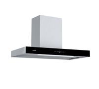SmartEdge 90cm 530m³/h Campana Extractora de Pared Plata