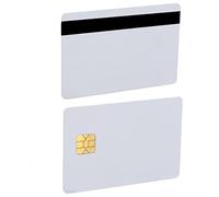 smartelf J2a040 Tarjetas de chip nacionales compatibles Smart Java Card con 2 pistas de 8.4 mm negro HICO banda magnética (paquete de 5)