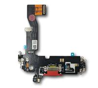 Smartex® Conector de Carga de Repuesto Compatible con iPhone 12/12 Pro - Dock de repeusto con Cable Flex Rojo