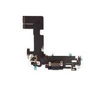 Smartex® Conector de Carga de Repuesto Compatible con iPhone 13 Negro - Dock de repeusto con Cable Flex