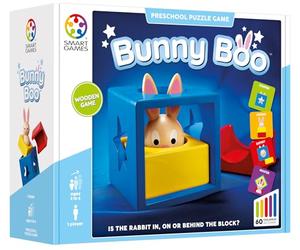SmartGames Bunny Boo Juego de Madera, Multicolor (SG037)