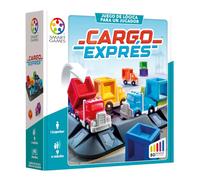 SmartGames - Cargo Exprés | Juegos de Mesa 9 Años con 80 Desafíos de Lógica | Juegos Educativos 9 Años | Rompecabezas Niños | Juego para 1 Jugador | Regalo Niño 9 Años