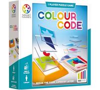 SmartGames Juego de mesa Color Code – Rompecabezas 100 desafíos – para 1 jugador – 5 años o más