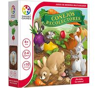 Smartgames - Conejos Recolectores | Juegos Reunidos | Juegos De Mesa Para Niños | Juegos Infantiles | Juegos Educativos | Regalo Para Niña 4 Años
