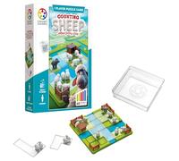 Smart Games - Contando ovejas - Juego educativo para el cerebro - Juego de desafío de lógica y pensamiento multinivel - 1 jugador - Tamaño de viaje - Multilingüe - 1 jugador - SG 452