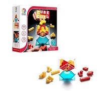 SmartGames Cube Duel - Juego de rompecabezas de lógica 3D con 80 desafíos para 2 jugadores a partir de 10 años