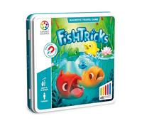 SmartGames - Fishtricks | Rompecabezas Niños 48 Desafíos | Juegos Niños 7 Años O Más | Juegos Educativos Niños 7 Años O Más | Juego De Mesa Multinivel