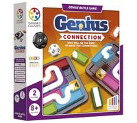 SmartGames - Genius Connection, juego de rompecabezas de batalla de 1 o 2 jugadores, a partir de 8 años
