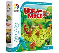 SmartGames - Hora De Paseo, Juguetes Niños 7 Años O Más, Rompecabezas Niños, Juegos De Ingenio, Puzzle 7 Años, Puzzles Infantiles para 1 Jugador, Rompecabezas con 60 Retos