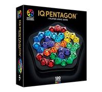 Smart Games - IQ Deluxe Pentagon | Rompecabezas Adultos De 14 Años O Más | Juego De Mesa Adulto con 120 Retos | Entretenimiento Adultos para 1 Jugador | Juegos De Viaje