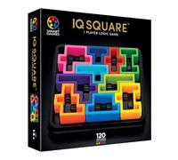 Smart Games - IQ Deluxe Square | Rompecabezas Adultos De 14 Años O Más | Juego De Mesa Adulto con 120 Retos | Entretenimiento Adultos para 1 Jugador | Juegos De Viaje
