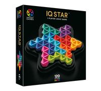 SmartGames - IQ Star Deluxe | Smart Games IQ de 120 Desafíos | Rompecabezas Adultos +14 Años | Juego de Mesa Adulto de Lógica | Juego Viaje Individual con Estuche