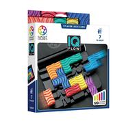 SmartGames - IQ Flow, 1 Player Logic Game with 120 Challenges, Ages 7+