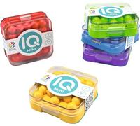 SmartGames - IQ Mini | Juegos De Mesa Niños 6 Años O Más | Rompecabezas Niños Y Rompecabezas Adultos para 1 Jugador | Juegos Viaje con El Color Aleatorio