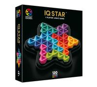 SmartGames - IQ Star Deluxe | Smart Games IQ de 120 Desafíos | Rompecabezas Adultos +14 Años | Juego de Mesa Adulto de Lógica | Juego Viaje Individual con Estuche