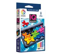 SmartGames - IQ Waves | Juegos Niños 6 Años | Juegos Educativos 6 Años | Juegos De Mesa Niños 6 Años O Más | Rompecabezas Niños Y Rompecabezas Adultos