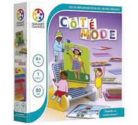 SmartGames | Lado Moda | Juego de lógica | Edad 4+ | Percepción Visual | 80 desafíos evolutivos | Juguete Educativo | Aprendizaje de Formas y Colores | Idea de Regalo para niños | 1 Jugador