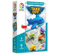 SmartGames - Take Off, 1 Player Puzzle Game with 60 Challenges, Ages 5+