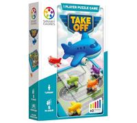 SmartGames - Take Off, juego de rompecabezas para 1 jugador con 60 desafíos, a partir de 5 años