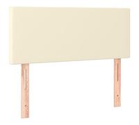 SMARTGROUPSTORE BD - BD Cabecero de Cuero sintético Color Crema 80x5x78/88 cm