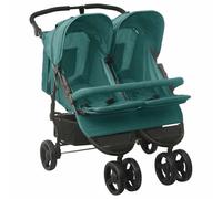 SMARTGROUPSTORE BD - BD Carrito para Gemelos de Acero Verde