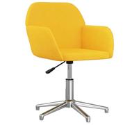 SMARTGROUPSTORE BD - BD Silla de Oficina giratoria de Tela Amarillo Claro