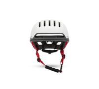 smartGyro Casco Inteligente - Smart Helmet 2 White con luz de Frenado Automática, Tamaño L, EPS + PC, Batería, Visera Delantera, Leds Delanteros y Traseros, Color Blanco