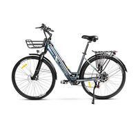 Bicicleta Eléctrica SmatGyro Ebike Sunset Titanium/ Motor 250W/ Ruedas 27.5'/ Titanium