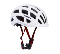 Smartgyro Helmet Urban White - Casco Urbano y Montaña para Bicicletas y Patinetes Eléctricos, Talla L/M, Unisex, Múltiple Ventilación, Leds Traseros