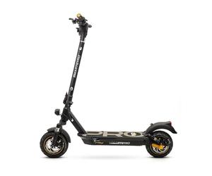 smartGyro K2 PRO Black - Patinete eléctrico de 48V 1000W, 15.000 mAh, Suspensiones Delanteras y Traseras, Display Multifunción, Ruedas de 10 Neumáticas (Black 1000w 15Ah)
