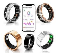smartia - Anillo Inteligente 2026, Smart Ring para Hombre y Mujer, Anillo de Actividad Fitness con Tensiómetro, Anillo para Control de Salud Definitivo, Monitoriza Sueño, Estrés y Periodo Menstrual