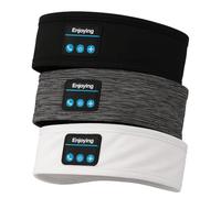 SMARTIA - auriculares para dormir modelo 2025, cinta pelo para deporte lavable, orejeras para dormir sin ruido, musica para dormir estirable, cascos para dormir, DIADEMA DEPORTIVA MUSICA BLUETOOTH