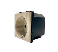 Smartify vPRO Módulo Tomada Inteligente Zigbee c/ Medidor de Energia Dourado - SYPMTEZBDR