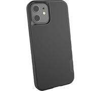 Smartish Apple iPhone 12/12 Pro (6,1") Slim Case Funda - Gripmunk [Ligero + Protector] Tapa Fina - Negro
