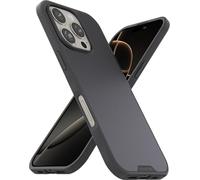 Smartish® - Funda Gripmunk Compatible con MagSafe para iPhone 16 Pro, Funda magnética Delgada, Ligera y Protectora, Agarre Fino con Revestimiento de Microfibra para Apple iPhone 16 Pro, Negro