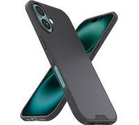 Smartish® - Funda Gripmunk Compatible con MagSafe para iPhone 16e, Funda magnética Delgada, Ligera y Protectora, Agarre Fino con Revestimiento de Microfibra para Apple iPhone 16, Negro