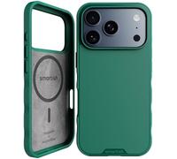 Smartish Funda MagSafe para iPhone 17 Pro, Funda magnética Delgada [Ligera + Protectora], Funda de Agarre Fina con Forro de Microfibra para Apple iPhone 17 Pro, Color Azul