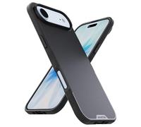 Smartish Funda MagSafe para iPhone Air Gripmunk - Funda magnética Delgada [Ligera + Protectora] Funda de Agarre Fino con Forro de Microfibra para Apple iPhone Air - Black Tie Affair