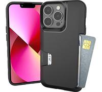 Smartish® Funda Tipo Cartera para iPhone 13 Pro - Wallet Slayer Vol. 1 [Delgada + Protectora] Soporte para Tarjetas de crédito - Funda con Ranura Oculta Probada para Tarjetas Compatible con Apple