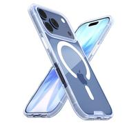 Smartish Funda Transparente MagSafe para iPhone 17 Pro, Funda Delgada magnética Gripmunk [Ligera + Protectora], Funda Transparente de Agarre Delgado antiamarilleamiento para Apple iPhone 17 Pro