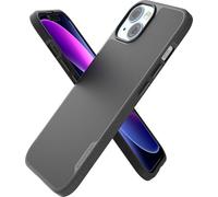 Smartish Gripmunk - Funda Delgada para iPhone 13, Compatible con MagSafe [Ligera y Protectora], Funda de Agarre Delgada con Forro de Microfibra, Color Negro