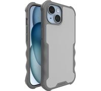 Smartish Gripzilla - Funda Protectora para iPhone 15, Compatible con MagSafe [Resistente y Resistente], Funda Delgada blindada Resistente con protección contra caídas, área Gris