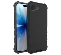 Smartish® Gripzilla - Funda Protectora para iPhone 16e 2025, Resistente y magnética, Resistente, con protección Probada contra caídas para Apple iPhone 16e 2025, Color Negro